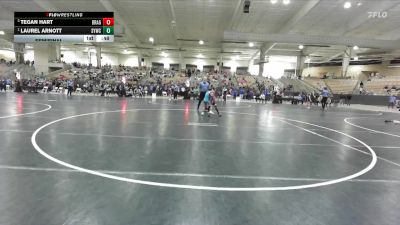 50 lbs Semifinal - Laurel Arnott, Seymour Youth Wrestling Club vs Tegan Hart, Stars Wrestling Club