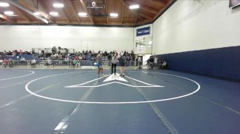 285 lbs Champ. Round 1 - Raul Garcia, San Jose State University vs Jakob Connors, Menlo NCWA