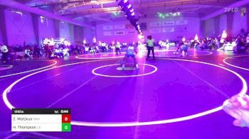 126 lbs Consi Of 8 #2 - Zack Motzkus, Swwwc vs Hazen Thompson, J.e.t.
