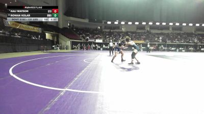 131 lbs Consi Of 8 #1 - Kali Watson, Utah Tech (W) vs Rowan Kolar, Western Washington (W)