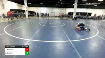 105 lbs Consolation - James Sievers, GA vs Liam English, NY