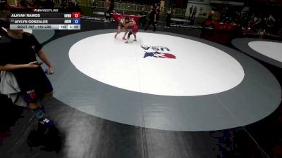115 lbs Cons. Rd Of 16 - Alayah Ramos, Golden Valley (Merced) High School Wrestling vs Jaylyn Gonzales, Ayala High School Wrestling