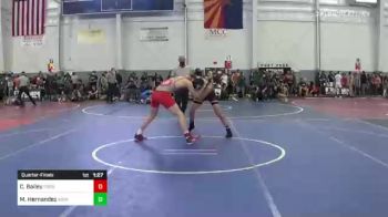 156 lbs Quarterfinal - Carson Bailey, Ford Dynasty WC vs Mason Hernandez, Adrenaline