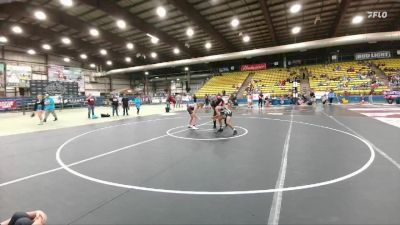 130-145 Exhibition Round 2 - Rosalie Stevenson, Sidney Wrestling Club vs Constance Whirlwind Horse, Little Wound Mustangs