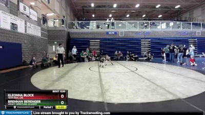 50 lbs 3rd Place Match - Brennan Berenger, Legacy Wrestling Academy vs Kleonna Block, Team Real Life