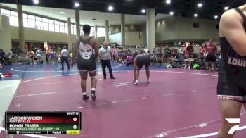 285 lbs Round 5 (6 Team) - Caiden Burns, North Desoto Wrestling Academy vs Isaiah Westbrook, Funky Boyz