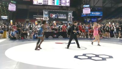 120 lbs Champ. Rd Of 64 - Aviea Holden, Iowa vs Mikayla Perkins, Indiana