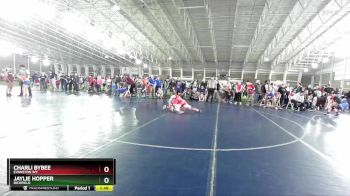 120 lbs Cons. Round 5 - Jaylie Hopper, Richfield vs Charli Bybee, Evanston WY