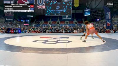 144 lbs Champ. Rd Of 256 - Jeremiah Williamson, NV vs Ty Adams, ID