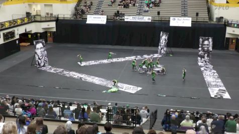 Westfield HS (IN) "Westfield IN" at 2025 WGI Guard Mideast Power Regional