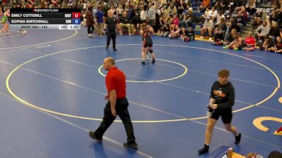 145 lbs Cons. Round 3 - Sophia Birtchnall, Gowanda vs Emily Cotterill, Groton