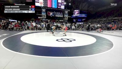 138 lbs Cons. Rd Of 128 - Logan Woodard, TN vs Giuliano Sirianni, CT