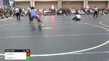 150 lbs Round Of 128 - Issack Cordero, Pwc vs Tanner Tolman, Sanderson Wr Acd