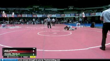 138 lbs Placement Matches (8 Team) - Michael Trujillo, Wyoming Seminary vs Jack Campbell, Nazareth