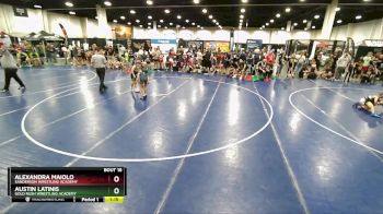 70 lbs Round 1 - Austin Latinis, Gold Rush Wrestling Academy vs Alexandra Maiolo, Sanderson Wrestling Academy