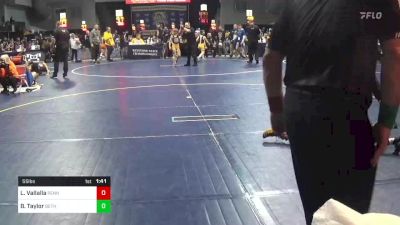 55 lbs Final - Logan Vallalla, Pennridge vs Brock Taylor, Beth Center