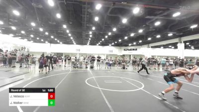 116 lbs Round Of 32 - Jesse Velasco, Ocrtc vs Jaxson Walker, Desert Dogs WC