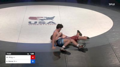182 lbs Final - Matt King, Washington vs Adonis Bonar II, Nebraska