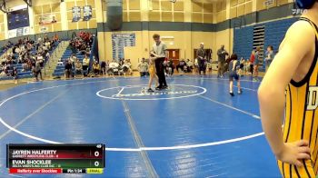 49 lbs Round 3 (8 Team) - Landon Childers, Delta Wrestling Club Inc. vs Evan Debaillie, Garrett Wrestling Club