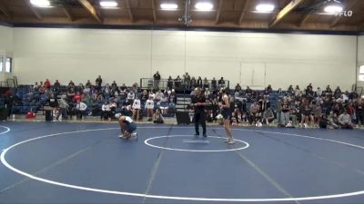 124 lbs Champ. Round 1 - Luciana Rodriguez, Menlo Oak Squad vs Isabel Navarro, Menlo College