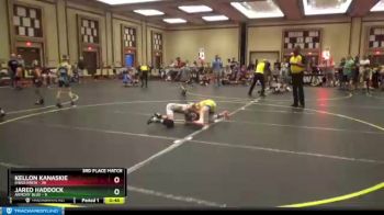 70 lbs Finals (8 Team) - Jared Haddock, Armory Blue vs Kellon Kanaskie, Kings Krew