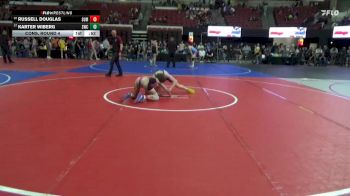 123 lbs Cons. Round 4 - Karter Wiberg, Shepherd Wrestling Club vs Russell Douglas, Berserker Wrestling Club