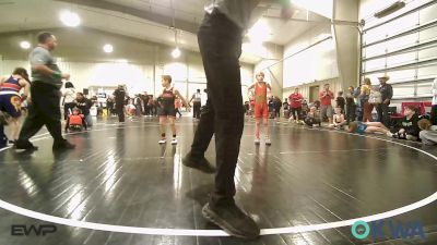 58 lbs Semifinal - Christopher Waitkus II, Team Tulsa Wrestling Club vs Waylon Cooper, Sperry Wrestling Club