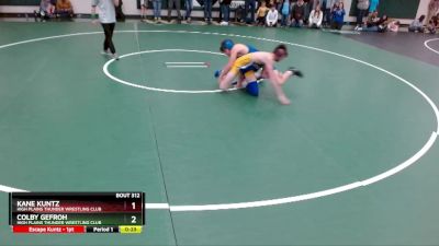 125 lbs Cons. Round 4 - Kane Kuntz, High Plains Thunder Wrestling Club vs Colby Gefroh, High Plains Thunder Wrestling Club