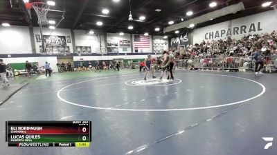 138 lbs Cons. Semi - Lucas Quiles, Murrieta Mesa vs Eli Roripaugh, Chaparral