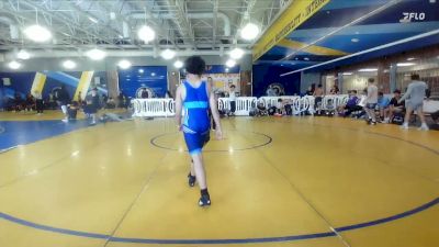 120 lbs Round 2 (8 Team) - Benjamin Arvello, Attack WC vs Brandon Canaval, Eagle Empire