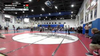 170 Girls Quarterfinal - Nirvana Tapia, San Marcos vs Milagros Tellez, Brawley