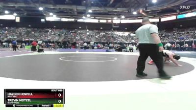 190 lbs Cons. Round 2 - Hayden Howell, Hillcrest vs Trevin Neitzel, Idaho Falls