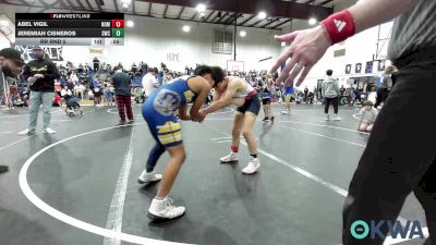 100 lbs Rr Rnd 5 - Abel Vigil, Team Nomad vs Jeremiah Cisneros, Scots Wrestling Club