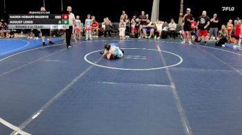 64 lbs Round 2 (6 Team) - August Lewis, Journeymen Uprising vs Haden Hobart-Magrys, RedNose WS