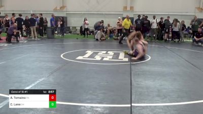 171-E lbs Consi Of 16 #1 - A.j. Tomaino, PA vs Corbin Lane, OH