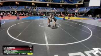 5A 165 lbs Cons. Round 2 - Lia Gutierrez, Rio Grande City vs Yadhira A Lerma, San Antonio Wagner