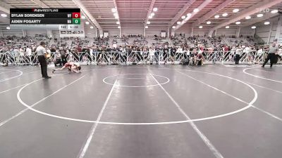 120 lbs Round Of 32 - Dylan Sorensen, WY vs Aiden Fogarty, MA