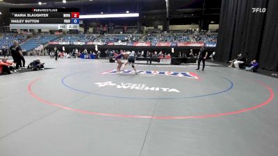160 lbs Champ. Round 2 - Maria Slaughter, Missouri Valley vs Hailey Sutton, University Of Providence