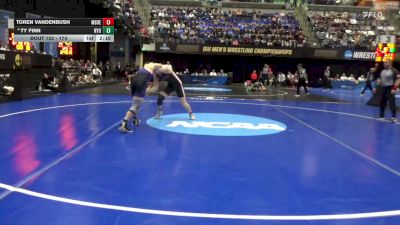 174 lbs Champ. Round 1 - Toren Vandenbush, MSOE vs Ty Finn, NYU