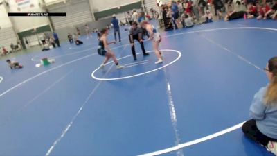 101-109 lbs Cons. Round 3 - Piper Terzoli, 308 Wrestling Academy vs Kylie Cudaback, Ogallala Youth Wrestling