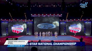 Premier Spirit Athletics - Steel [2025 L6 U18 Coed - NT Day 1] 2025 NCA All-Star National Championship