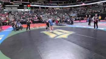 G190-4A Quarterfinal - Laykyn Baxstrom, Pagosa Springs Girls vs Dahlila Tijerina, Fort Lupton Girls