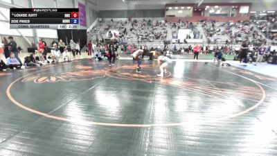 65 kg Cons. Quarters - Louise Juitt, Hornets Wrestling Club vs Zoe Fries, Missouri Baptist Wrestling Club