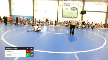 190 lbs Rr Rnd 1 - James Bozzi, Bethlehem Catholic vs Justin Boozer, Ohio Titan