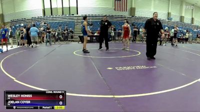 126 lbs Cons. Round 5 - Wesley Honiss, MI vs Joelan Coyer, MI