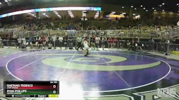 2A 132 lbs Cons. Semi - Ryan Phillips, Winter Springs vs Gaetano Tedesco, Lake Gibson