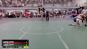 132 lbs Round 6 (8 Team) - Carson Walsh, Team Shutt vs Carter Harris, Battle Axe