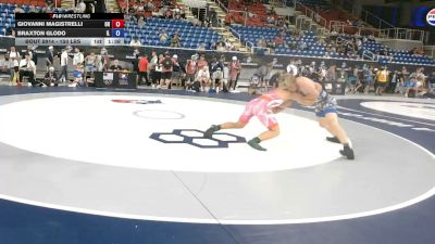 150 lbs Cons. Sub-rd Of 32 - Giovanni Magistrelli, Ohio vs Braxton Glodo, Illinois