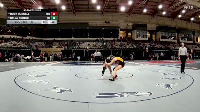 100 lbs Cons. Round 1 - Bella Signor, Oakdale vs Ruby Russell, Crofton