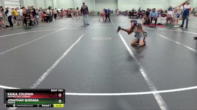 75 lbs Cons. Round 3 - Jonathan Quesada, Fisheye vs Kahlil Coleman, Mayfield Mat Academy